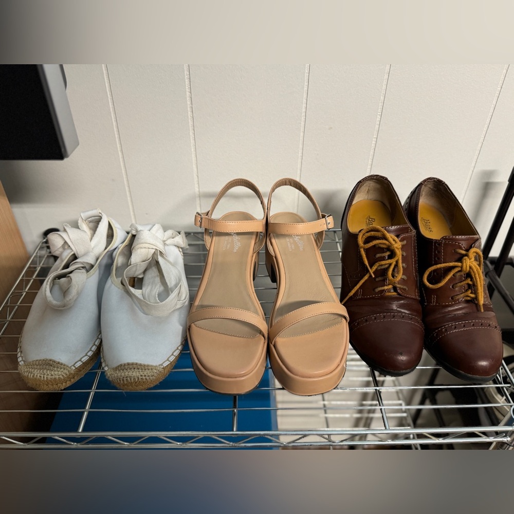 Set of 3 Beige- Brown Daily for size 6.5-7